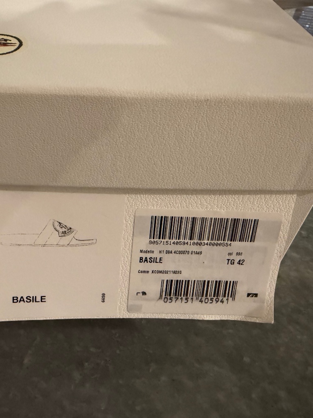 Moncler Basile Slides Sandals Shoes Soulier Sandales